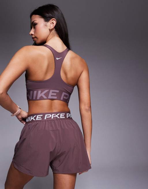 Nike Pro Training – Dri-FIT 365 – Ciemnofioletowe szorty z tkaniny o długości 3 cali, 4 z 5