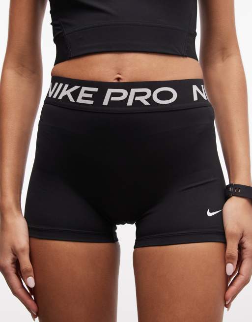 Nike Pro Training – Dri-FIT 365 – Czarne szorty o długości 3 cali ze średnim stanem, 3 z 5