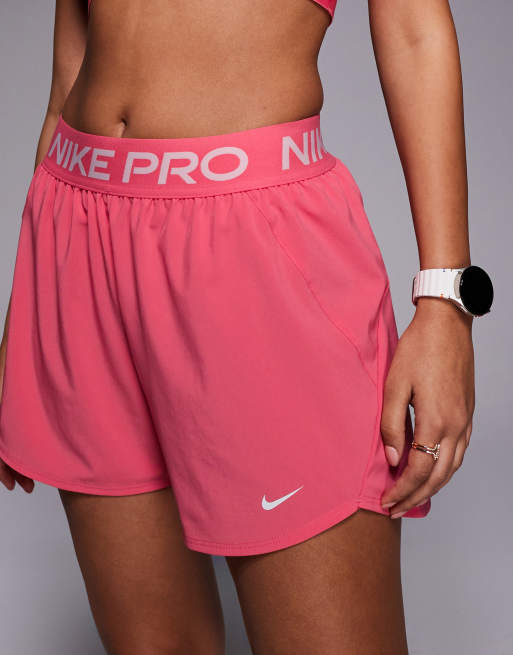 Nike – Pro Training – Dri-FIT – 365 – Rosa, vävda shorts, 3 tum, 2 av 5