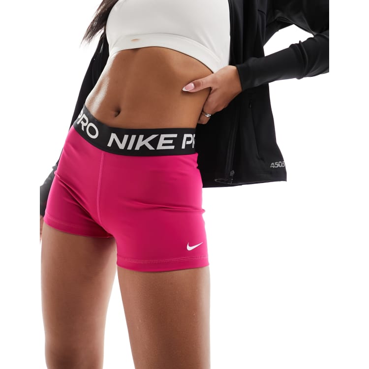 Pink nike store spandex shorts