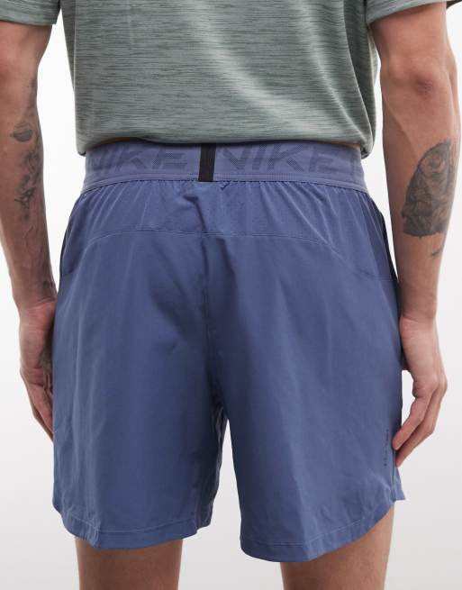Nike Pro Training Dri-FIT 6-inch shorts in navy, 5 of 5