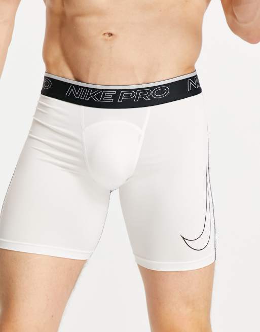 Nike Pro Training Dri FIT Baselayer Shorts in WeiB ASOS