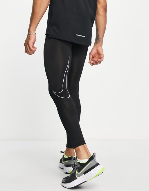 Nike Pro Collant Dri-FIT - Noir/Blanc