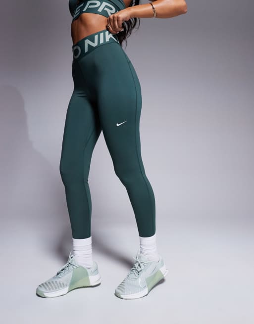 Nike Air Nike Leggings Damen GrÃ¼n Woman Tight Nike Pro Blau