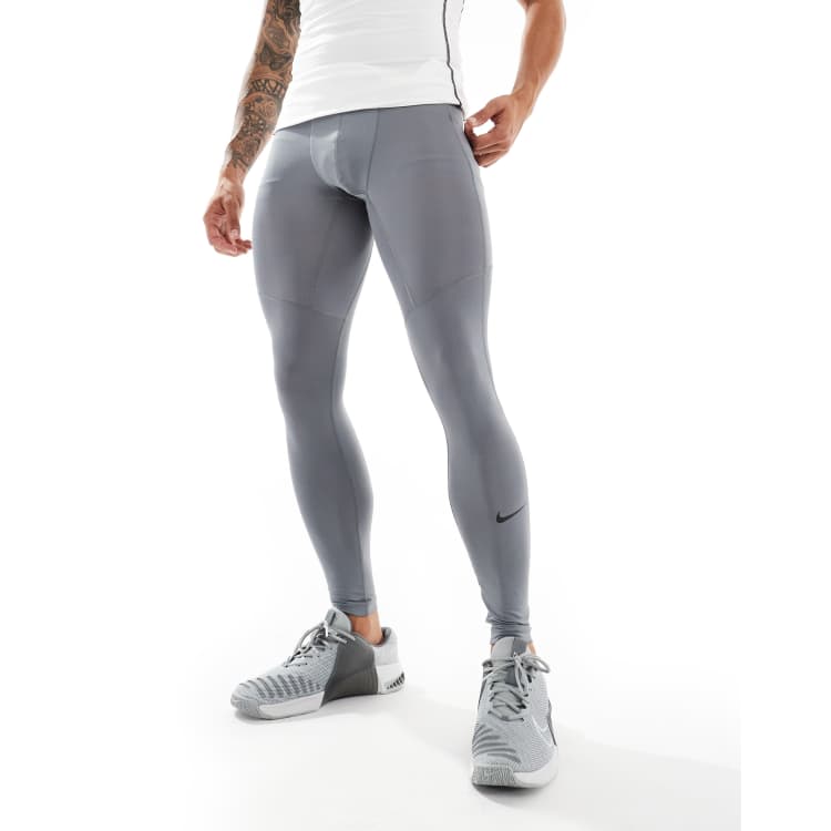 Nike Pro Training – Dri-FIT – Kompressions-Leggings in Dunkelgrau