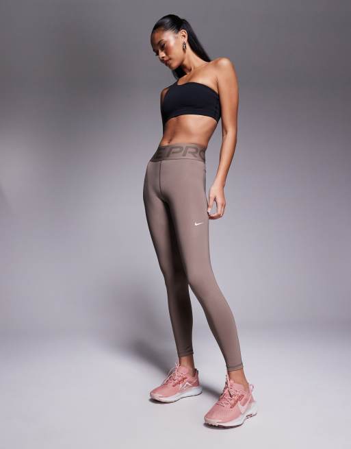 Sports Leggings Smokey Mauve Nike Leggings Nike One Women's Smokey