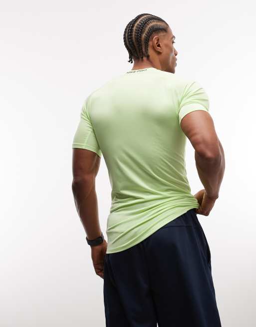 Nike Pro Training Dri-FIT t-shirt in green , 5 of 5