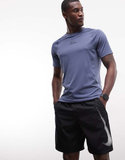 Nike Pro Training Dri-FIT t-shirt in navy, 4 of 5