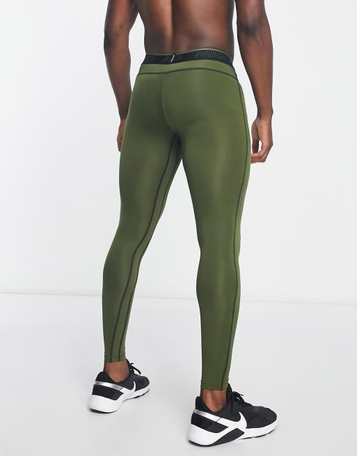 Nike pro khaki store leggings