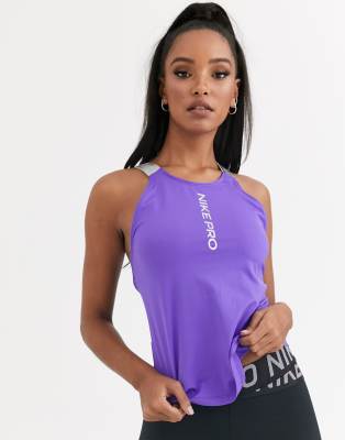 purple nike tank