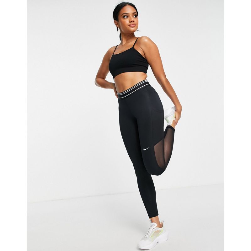 Activewear Leggings Nike - Pro Training Femme - Leggings neri con tasca