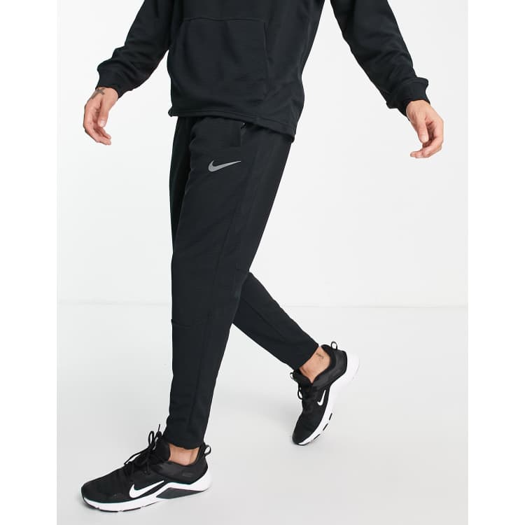 Nike Pro Training Fleece joggers in black