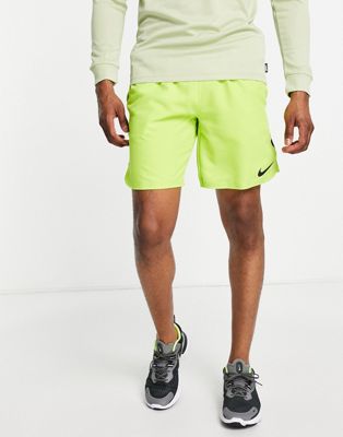 Nike Pro Training Flex Rep 3.0 shorts in atomic green - ASOS Price Checker