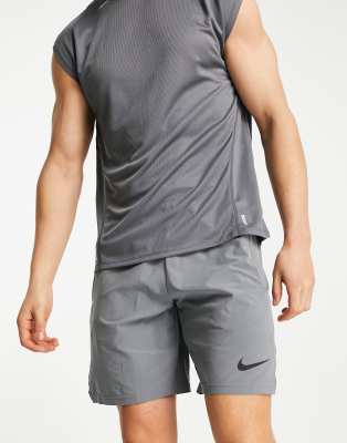 nike pro flex vent shorts grey