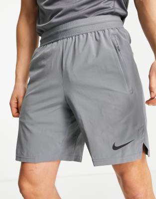 nike pro flex vent shorts grey