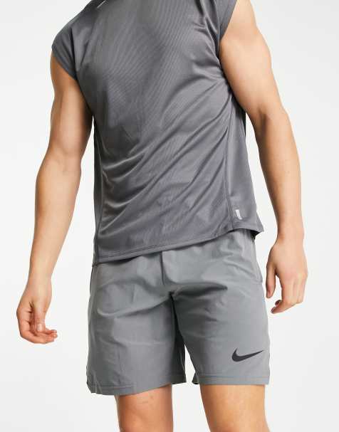 Nike Pro Training – Flex Vent Max Dri-FIT – Shorts in Grau, 8 Zoll lang - view 1