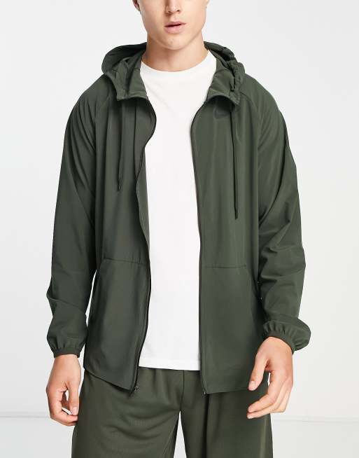 Nike Pro Training Flex Vent Max hooded jacket in black | ASOS