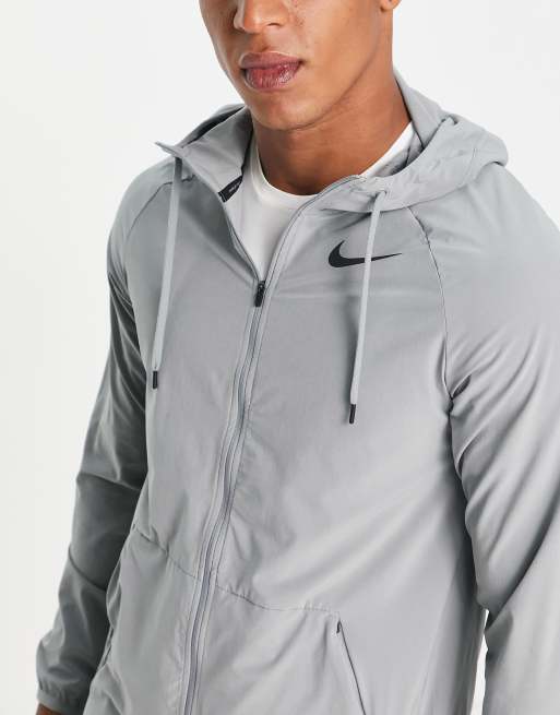 Nike, Pro Dri-FIT Flex Vent Max Men's Full-Zip Hooded Training Jacket, Black