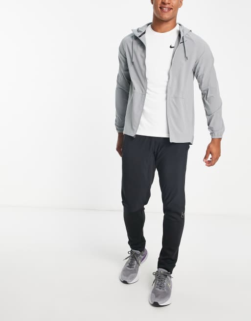 Nike flex pro discount training hoodie grey