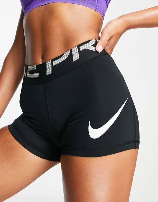 Nike - Pro Training GRX - Sorte bootyshorts på 3 tommer