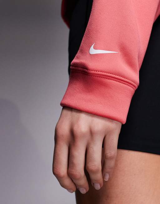 Nike Pro Training hoodie in pink, 2 of 4