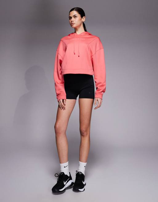 Nike Pro Training hoodie in pink, 3 of 4