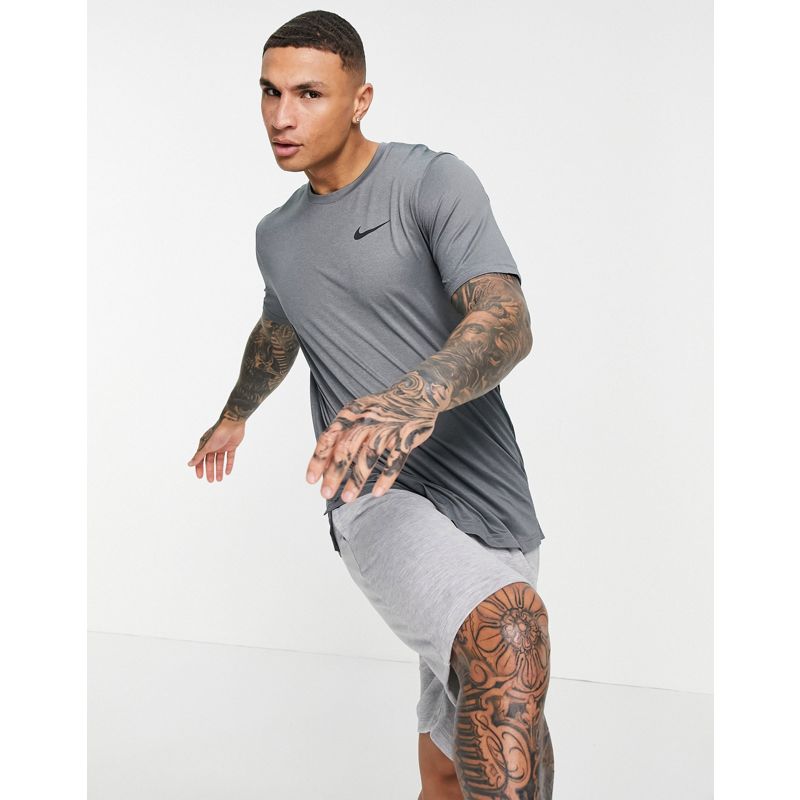 Uomo Activewear Nike - Pro Training Hyperdry Dri-FIT - T-shirt grigia