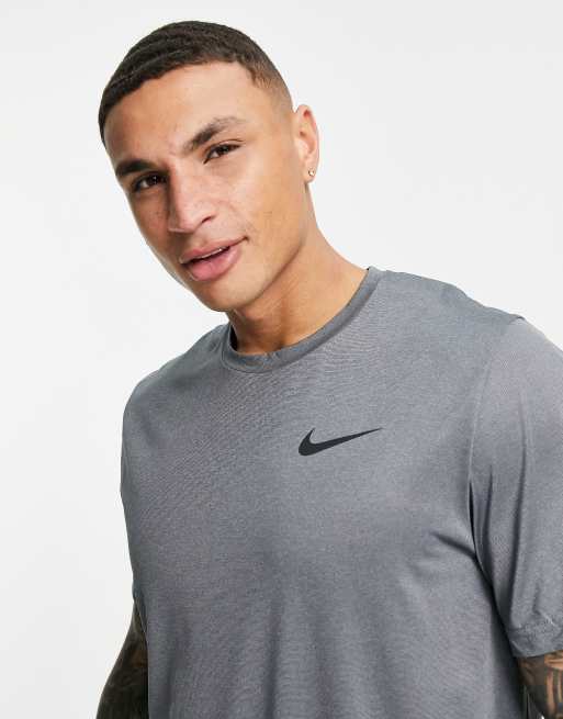 Nike Pro Training Hyperdry Dri-FIT t-shirt in grey ASOS