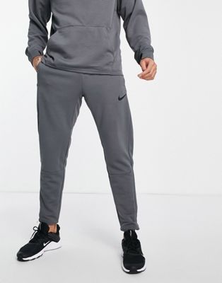 Homme Nike - Pro Training - Jogger en polaire - Gris