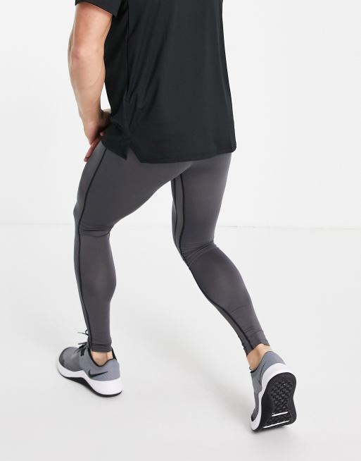 Nike - Pro Training - Leggings baselayer grigi, 3 di 4