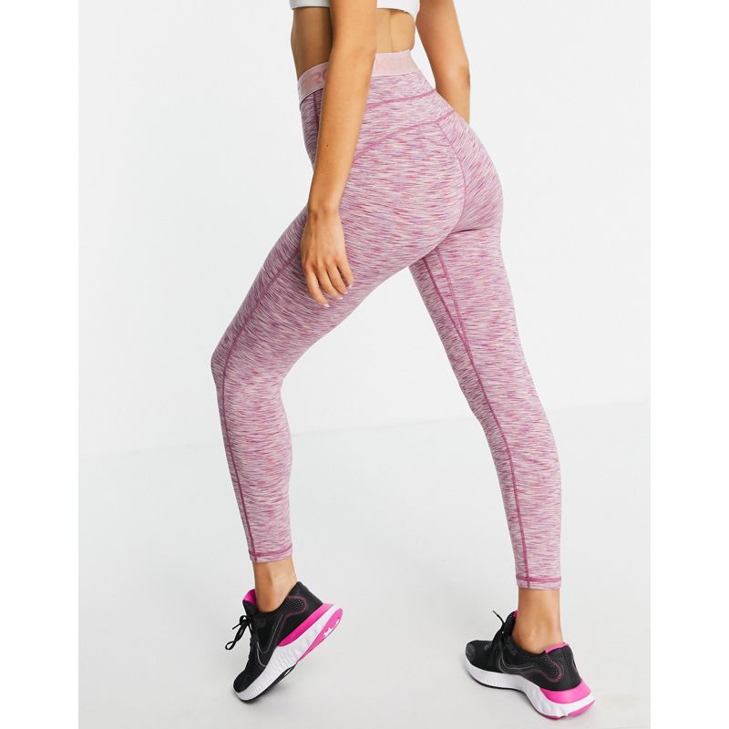 XumgG Activewear Nike - Pro Training - Leggings corti rosa mélange