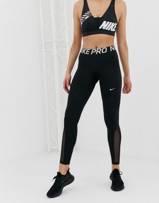 Nike Pro Training leggings in black | ASOS