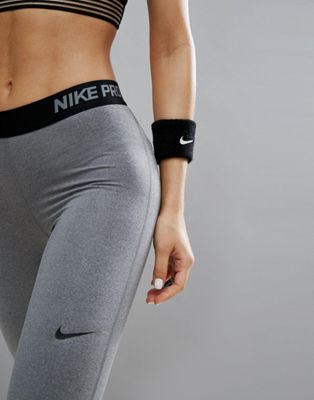 nike pro training leggings in grey