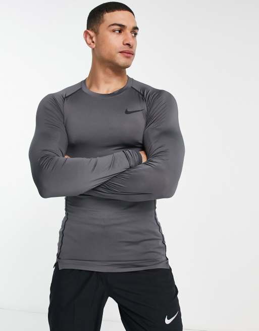 Nike Men's Top - Grey - L