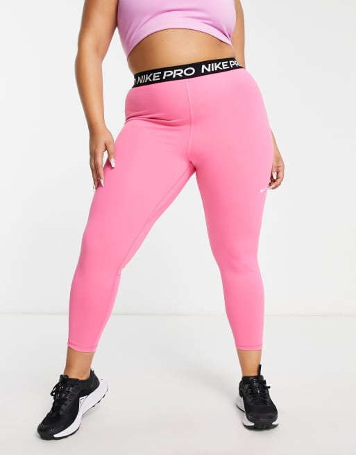 Nike neon pink training sales tights