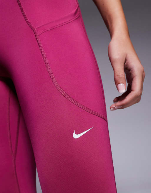 Nike Pro Training sculpt tights in pink, 5 of 5