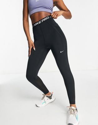Nike Pro Training Seasonal Dri-FIT high rise leggings in black