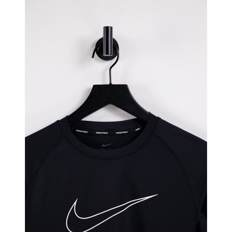 Uomo eQnuB Nike Pro Training - T-shirt base layer nera