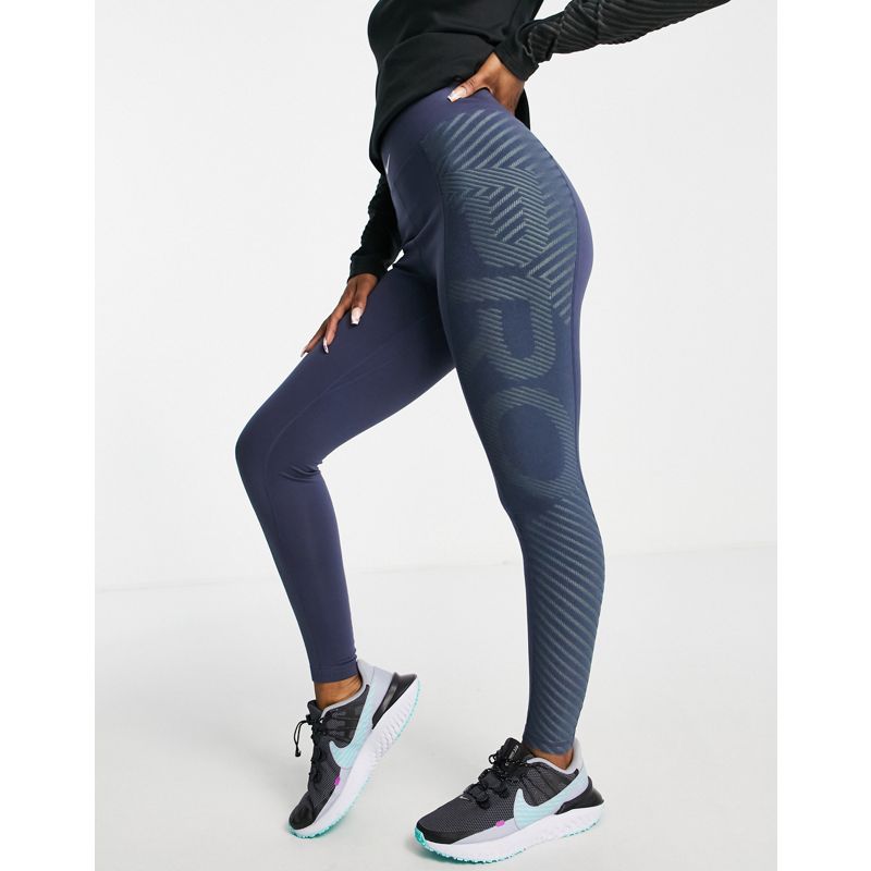 b1R9H Activewear Nike - Pro Training Therma-FIT advanced - Leggings blu a vita alta