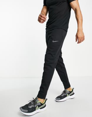 Nike Training Plus Therma-FIT cozy wide joggers in black