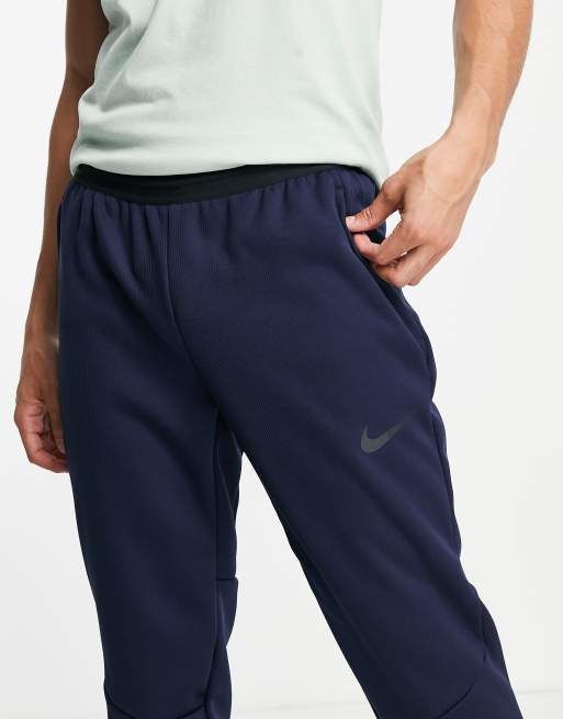 Nike Pro Training Therma-FIT Sphere joggers in navy