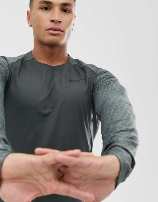 Nike training utility 2024 men's long sleeve top