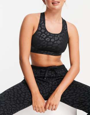 Black Leopard Sports Bra