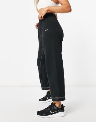 Nike Pro Training wide leg joggers in 