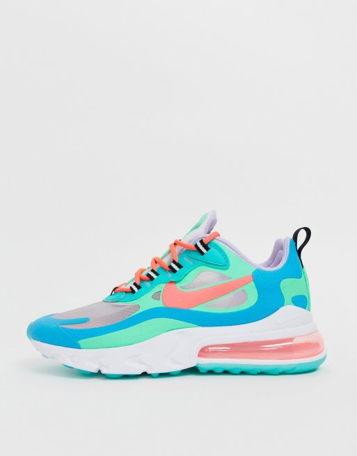 nike W AIR MAX 270 REACT ELECTRO GRÜN Kickz.com