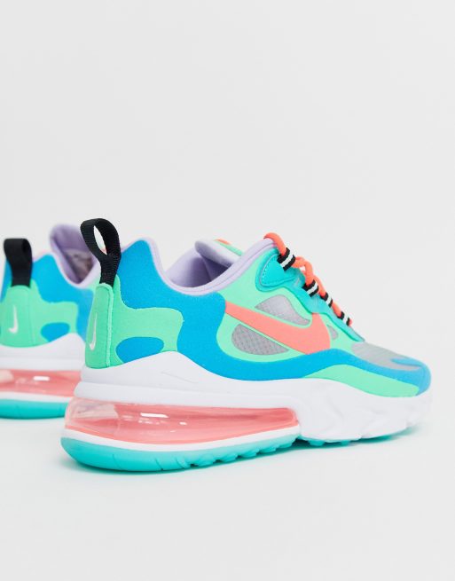 Nike Psychedelic Air Max 270 React Trainers Asos
