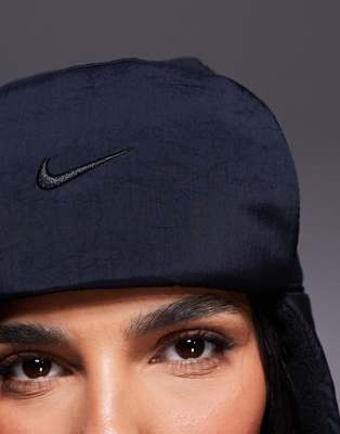 Nike Fly Unstructured Puffer Trapper Cap In Black
