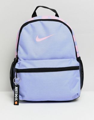 light blue backpack nike