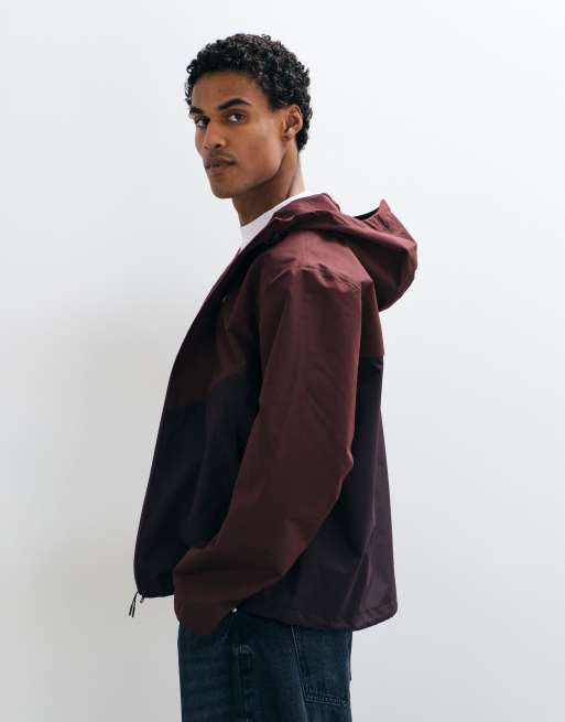 Nike rain jacket in burgundy, 5 of 5