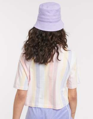 nike pastel stripe top